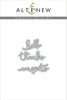 Part A-Glitz Art Craft Co.,LTD Dies Signature Words Die Set