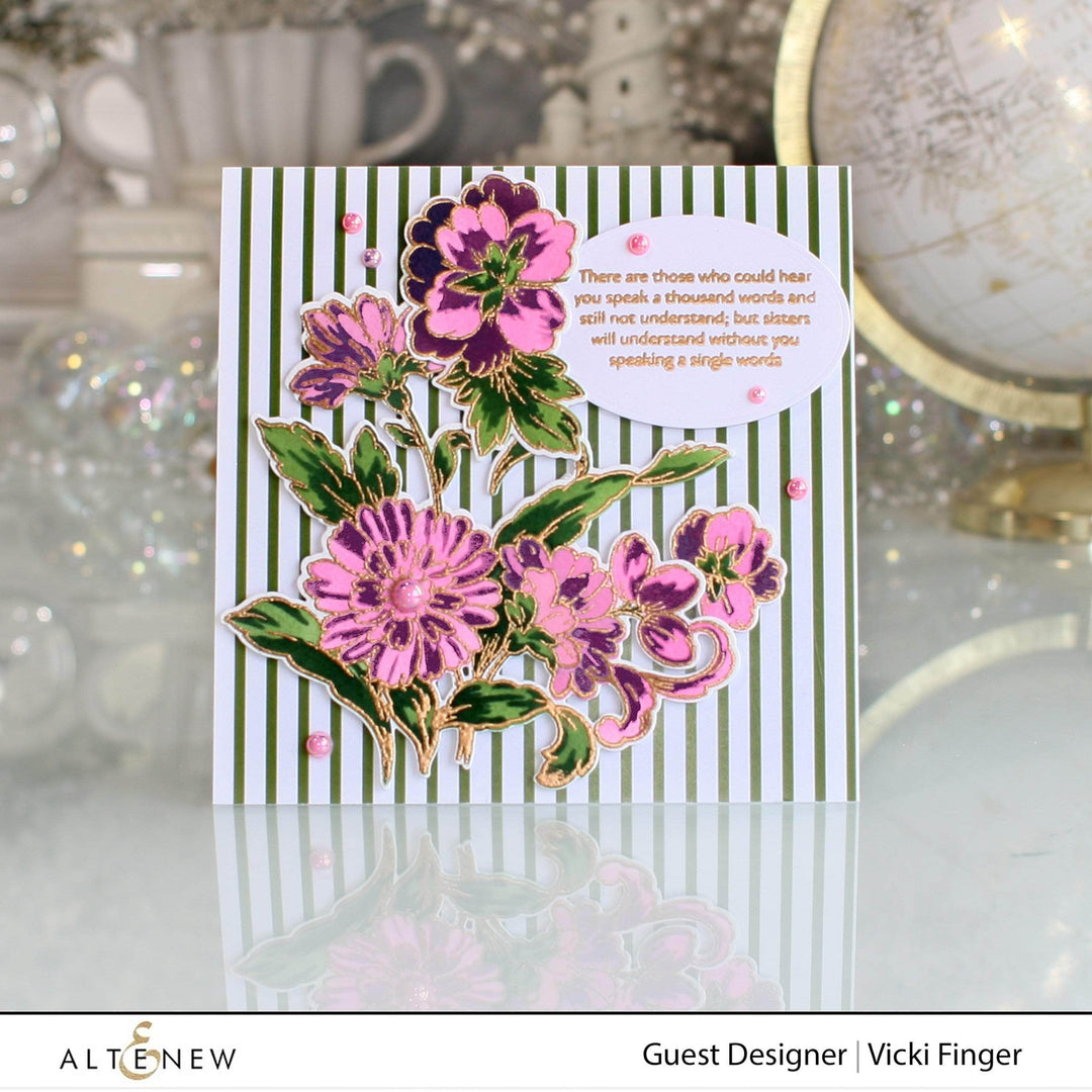 Part A-Glitz Art Craft Co.,LTD Dies Sisters of the Heart Die Set