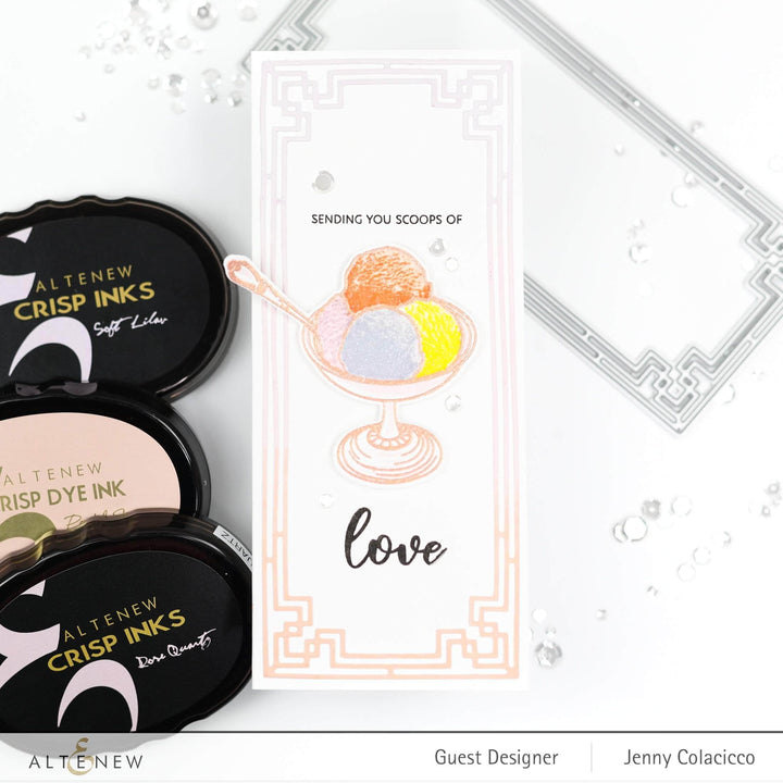 Part A-Glitz Art Craft Co.,LTD Dies Slim Deco Cover Die Set