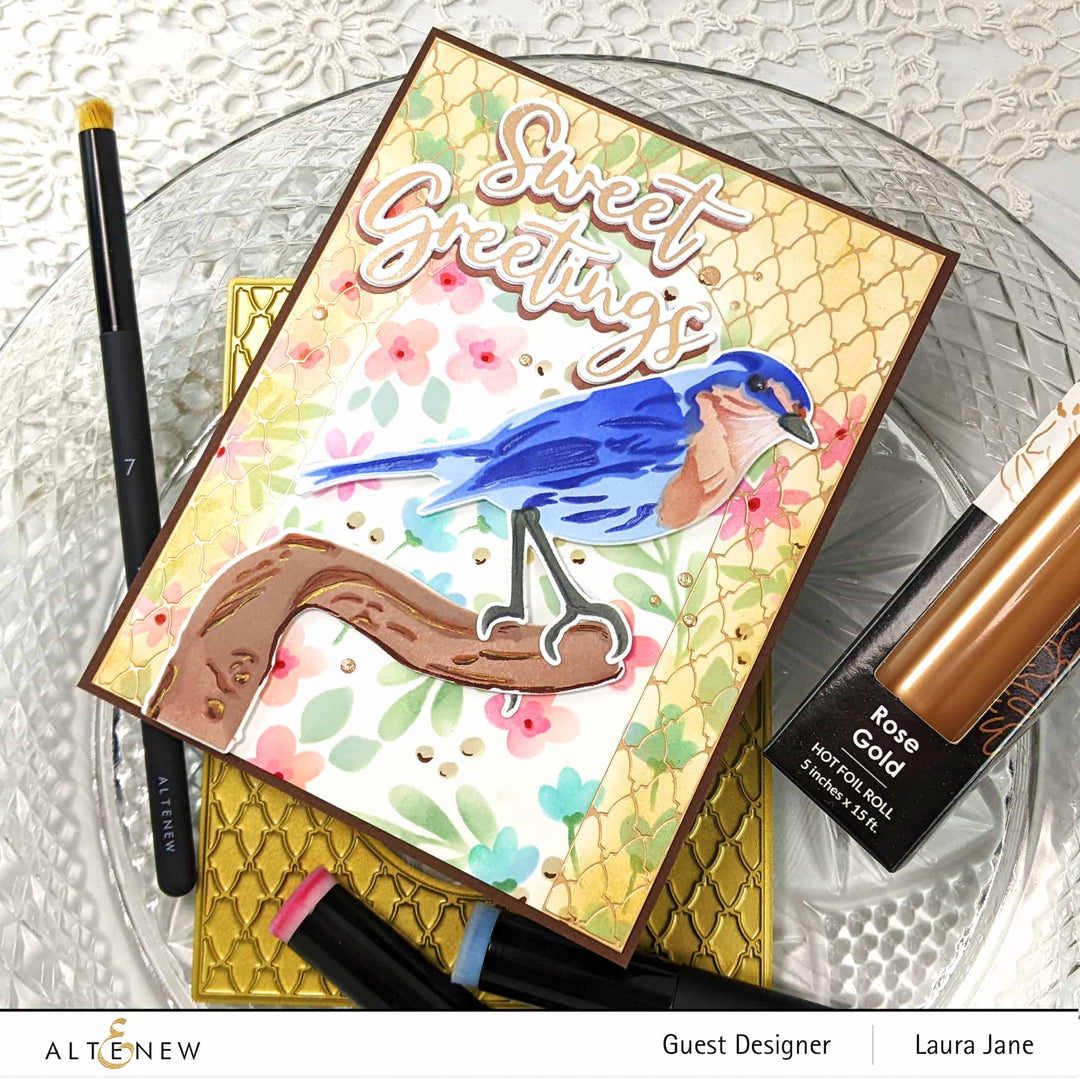 Part A-Glitz Art Craft Co.,LTD Dies Spark Joy: Sweet Greetings Add-On Die Set