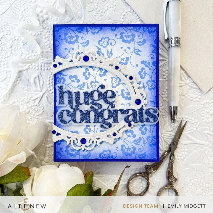 Sparkled Frame Die