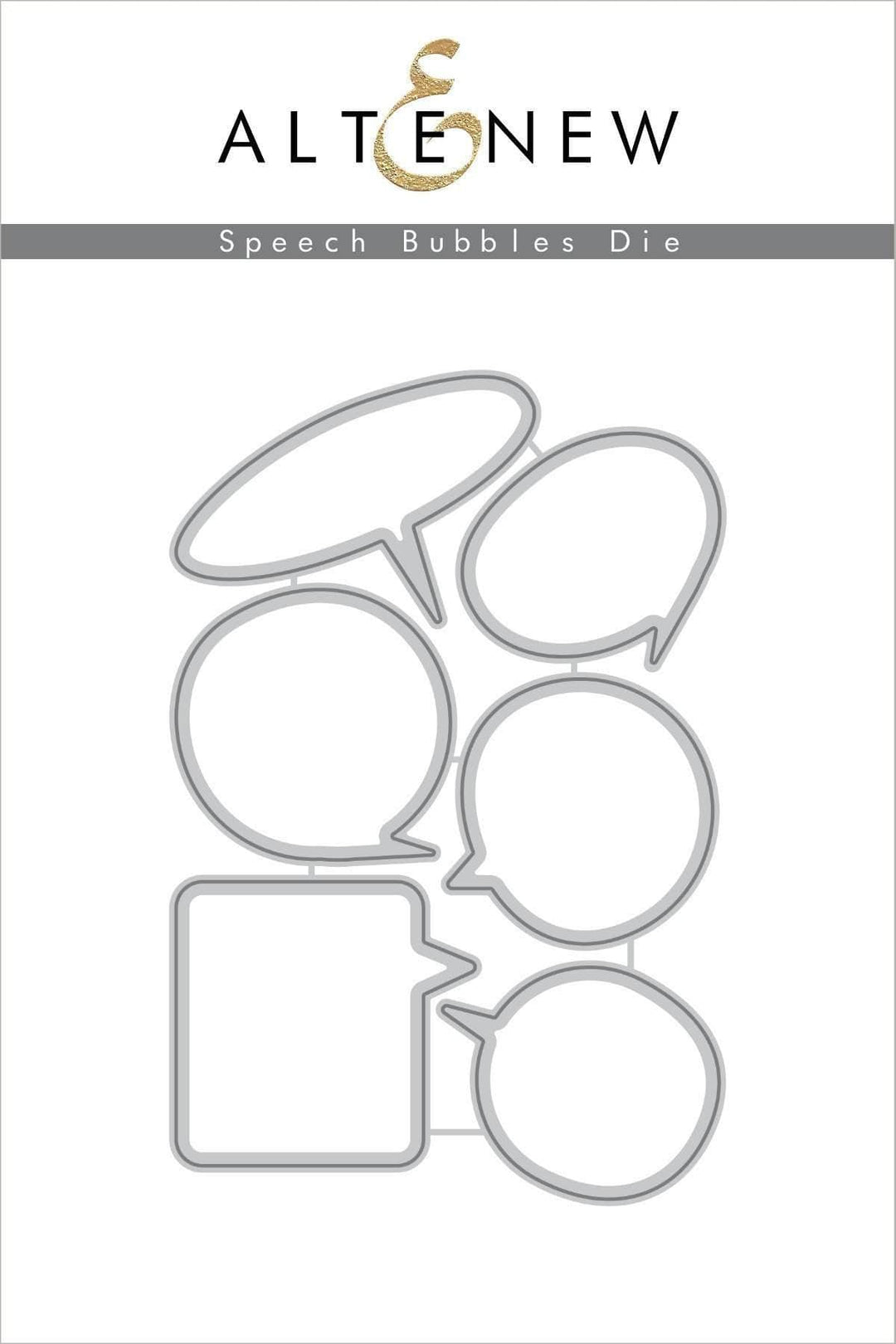 Part A-Glitz Art Craft Co.,LTD Dies Speech Bubbles Die Set