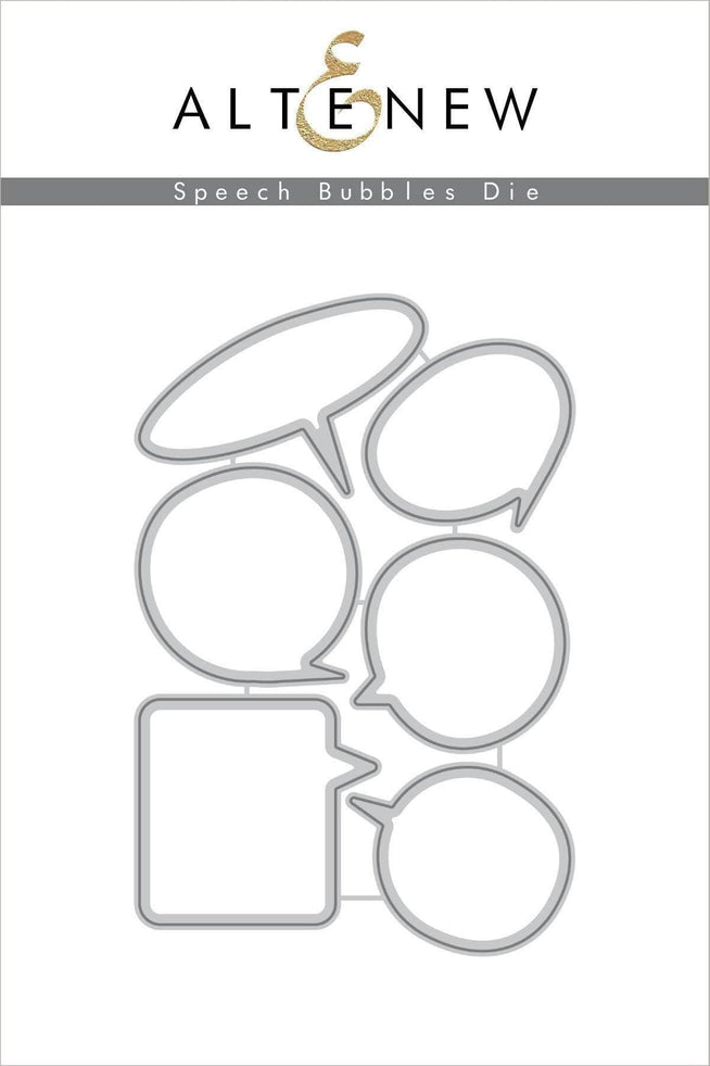 Part A-Glitz Art Craft Co.,LTD Dies Speech Bubbles Die Set