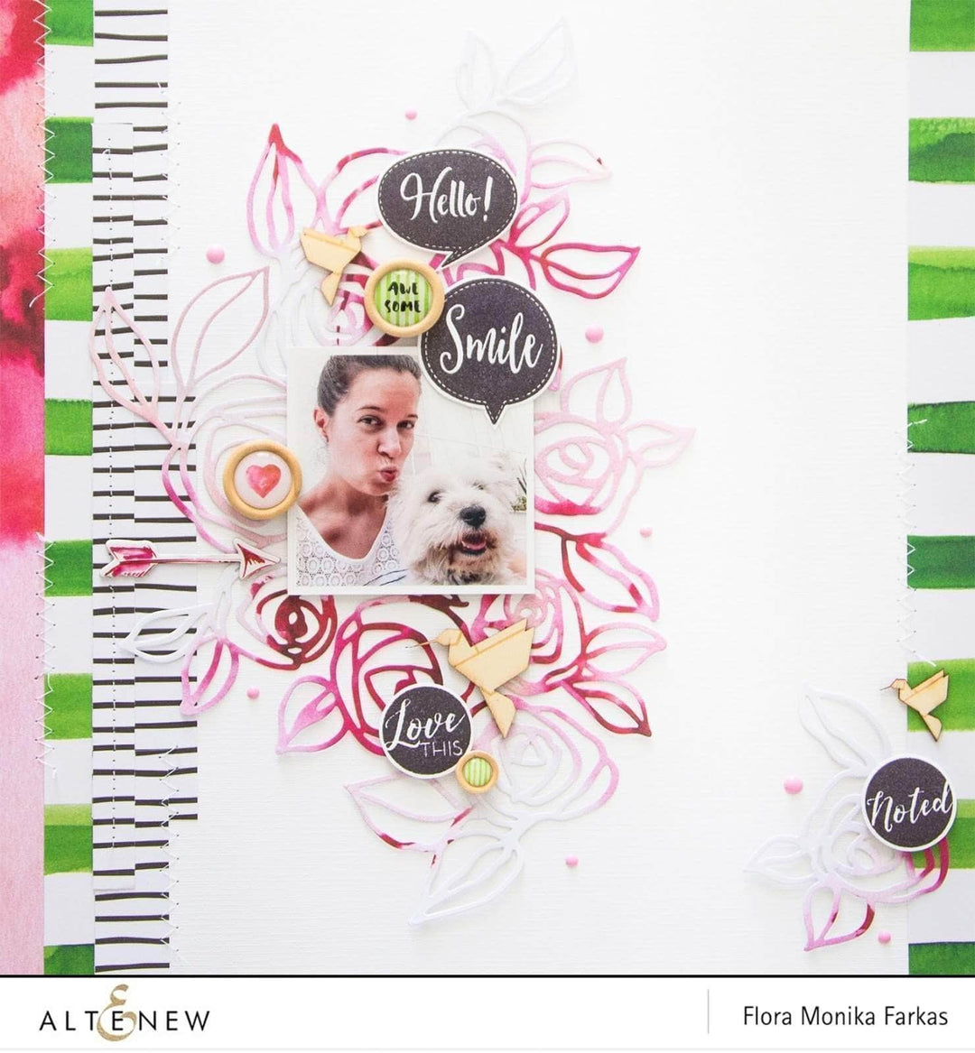 Part A-Glitz Art Craft Co.,LTD Dies Speech Bubbles Die Set