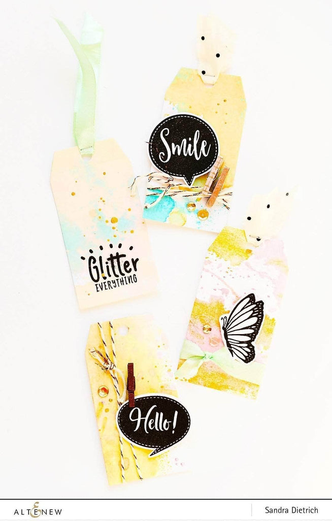 Part A-Glitz Art Craft Co.,LTD Dies Speech Bubbles Die Set
