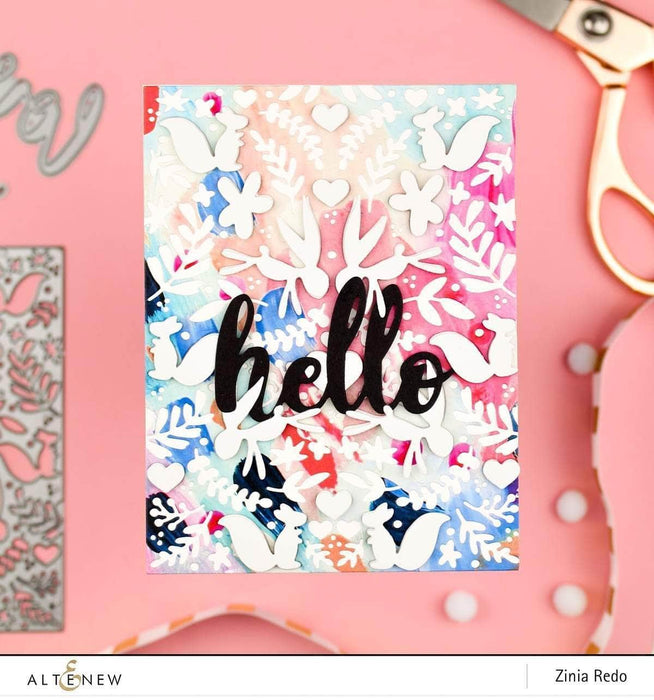 Part A-Glitz Art Craft Co.,LTD Dies Spring Meadow Cover Die