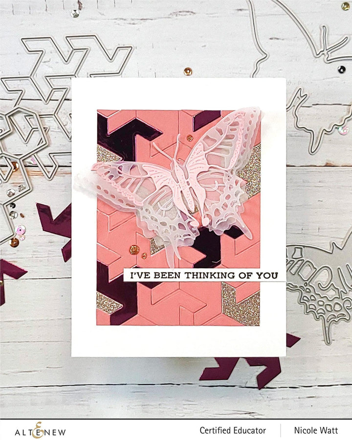 Swallowtail Butterfly Die Set