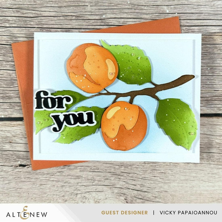 Sweet Apricots Layering Die Set