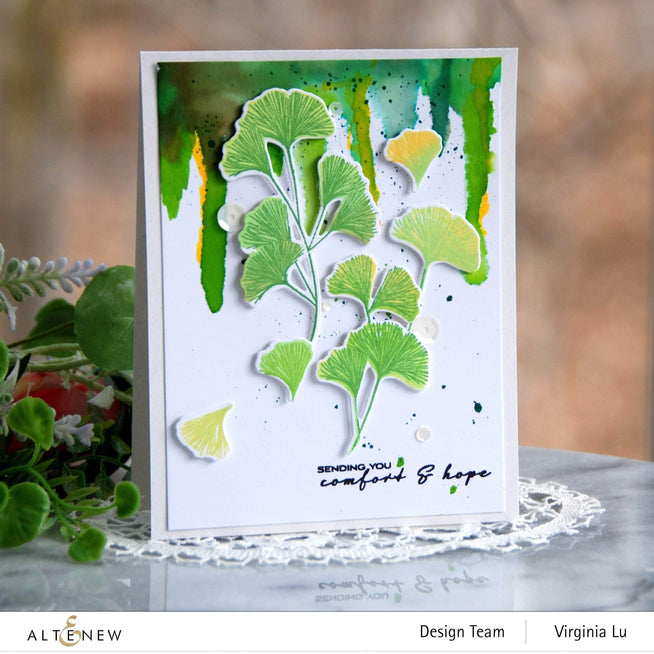 Part A-Glitz Art Craft Co.,LTD Dies Sweet Ginkgo Die Set
