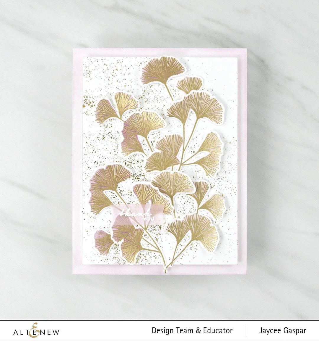 Part A-Glitz Art Craft Co.,LTD Dies Sweet Ginkgo Die Set