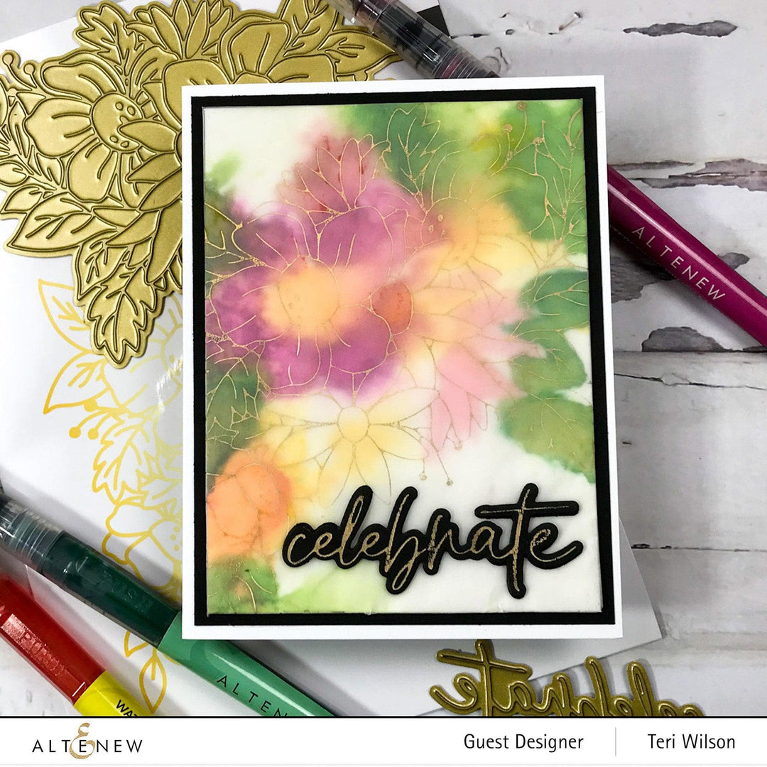Part A-Glitz Art Craft Co.,LTD Dies Sweet Sentiments Die Set