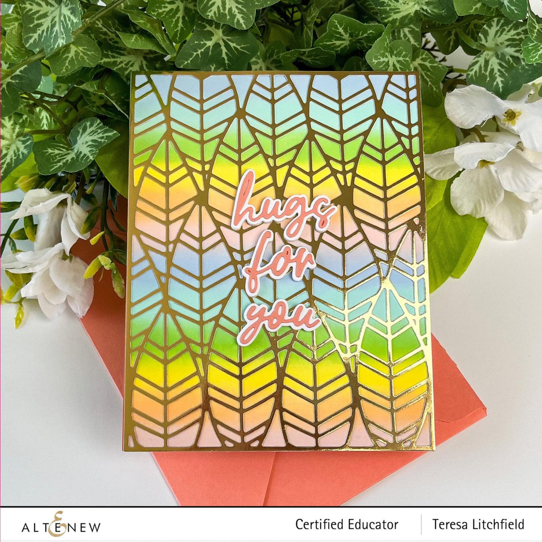 Part A-Glitz Art Craft Co.,LTD Dies Sweet Sentiments Die Set