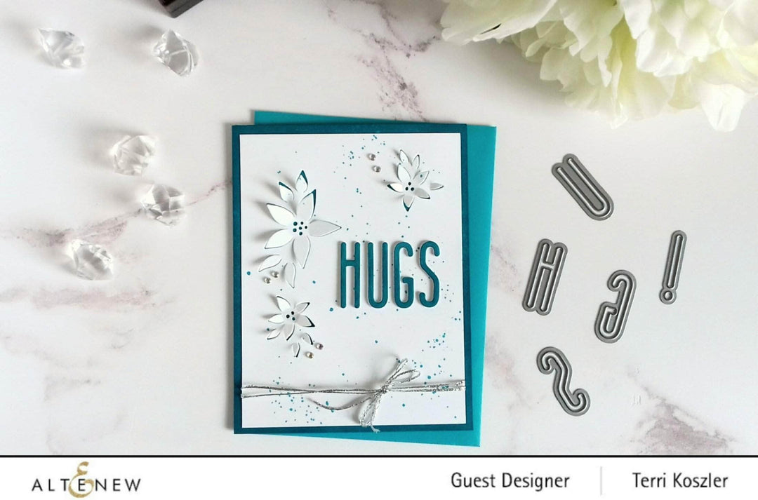Part A-Glitz Art Craft Co.,LTD Dies Tall Alpha Die Set