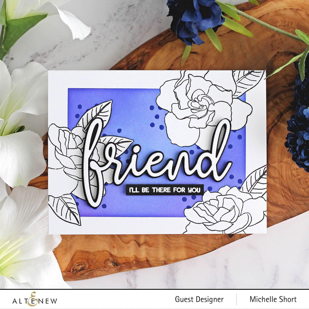 Part A-Glitz Art Craft Co.,LTD Dies Thank You for Being My Friend Die Set