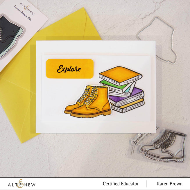 Part A-Glitz Art Craft Co.,LTD Dies Travel Boots Die