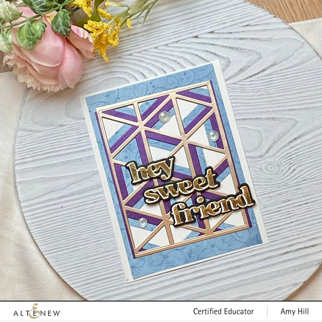 Part A-Glitz Art Craft Co.,LTD Dies Versatile Greetings Die Set