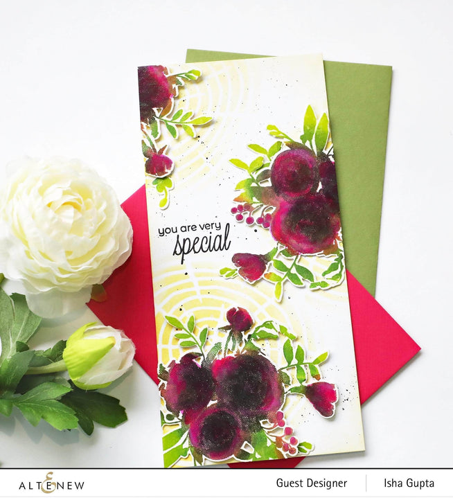 Part A-Glitz Art Craft Co.,LTD Dies Watercolor Halftone Die Set