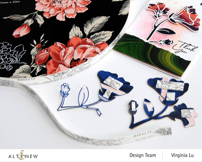 Part A-Glitz Art Craft Co.,LTD Dies Whimsical Garden Layering Die Set