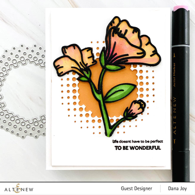 Part A-Glitz Art Craft Co.,LTD Dies Whimsical Garden Layering Die Set