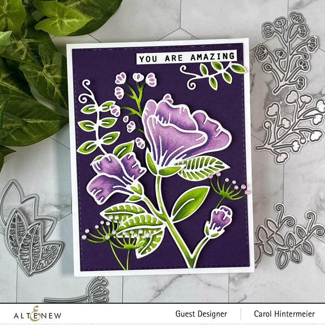 Part A-Glitz Art Craft Co.,LTD Dies Whimsical Garden Layering Die Set
