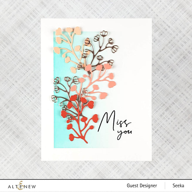 Part A-Glitz Art Craft Co.,LTD Dies Whimsical Garden Layering Die Set