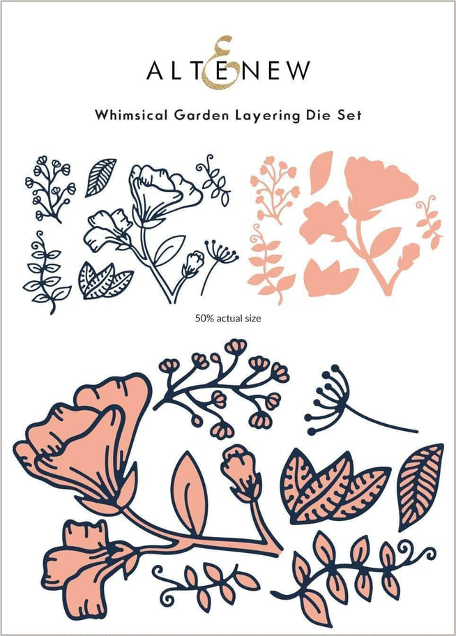 Part A-Glitz Art Craft Co.,LTD Dies Whimsical Garden Layering Die Set