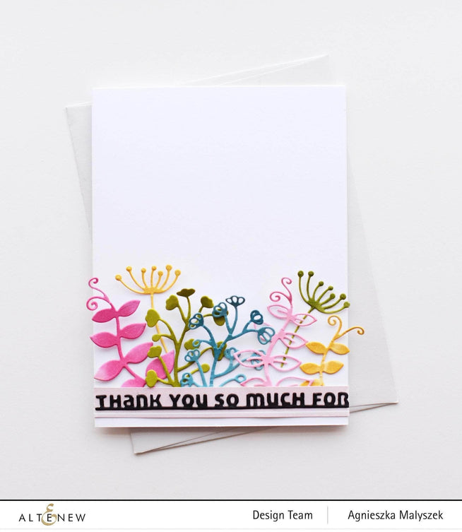 Part A-Glitz Art Craft Co.,LTD Dies Whimsical Garden Layering Die Set