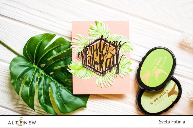 Part A-Glitz Art Craft Co.,LTD Dies Wild Ferns Die Set