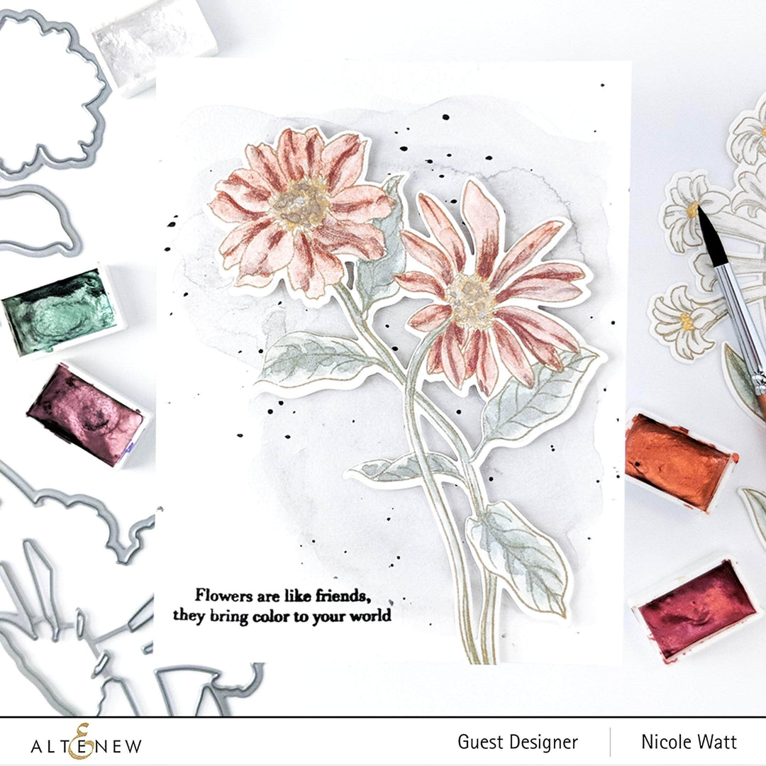 Part A-Glitz Art Craft Co.,LTD Dies Wild Flora Die Set