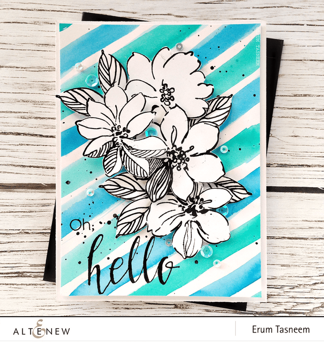 Part A-Glitz Art Craft Co.,LTD Dies Wild Hibiscus Die Set
