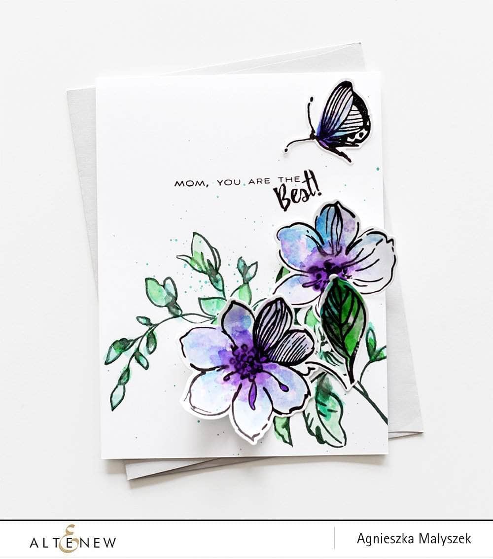 Part A-Glitz Art Craft Co.,LTD Dies Wild Hibiscus Die Set