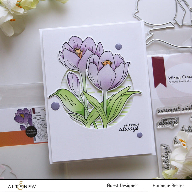 Part A-Glitz Art Craft Co.,LTD Dies Winter Crocus Die