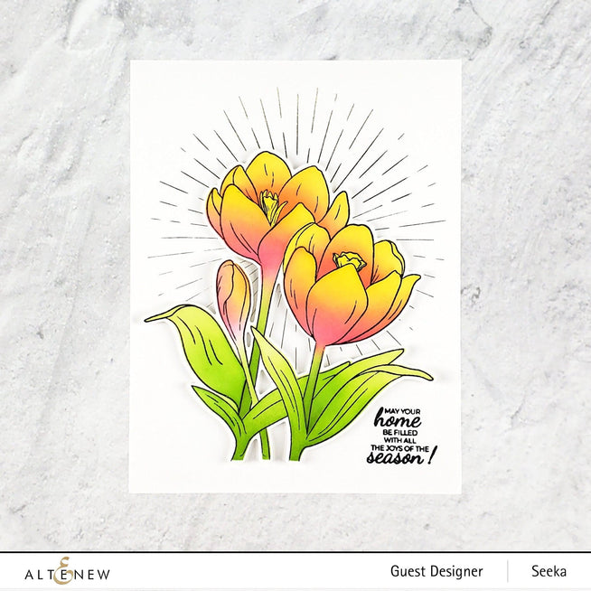 Part A-Glitz Art Craft Co.,LTD Dies Winter Crocus Die