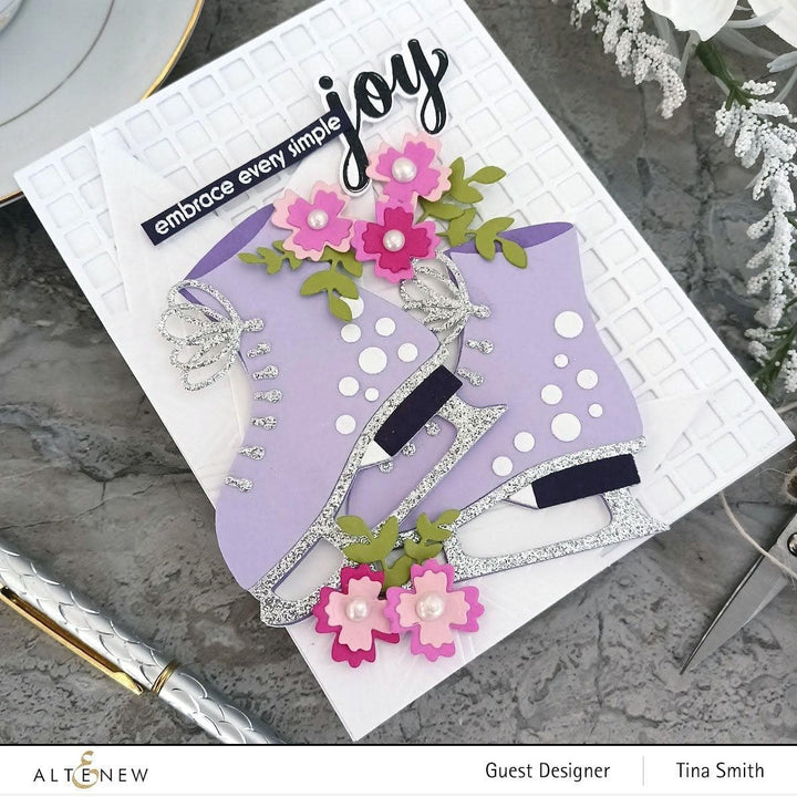 Part A-Glitz Art Craft Co.,LTD Dies Winter Ice Skate Die Set