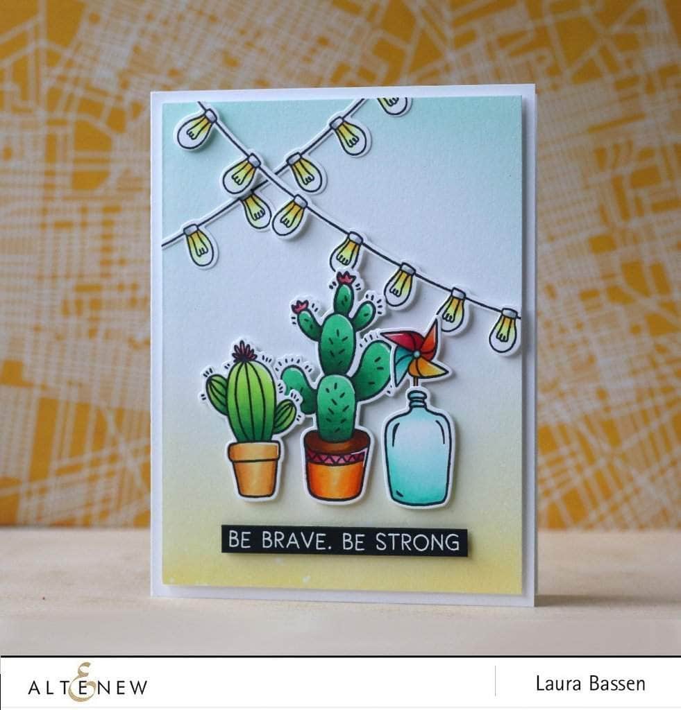 Part A-Glitz Art Craft Co.,LTD Dies Be Strong Die Set