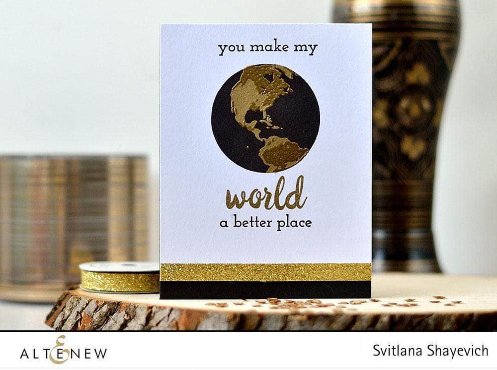 Part A-Glitz Art Craft Co.,LTD Dies Z - Big World Die Set