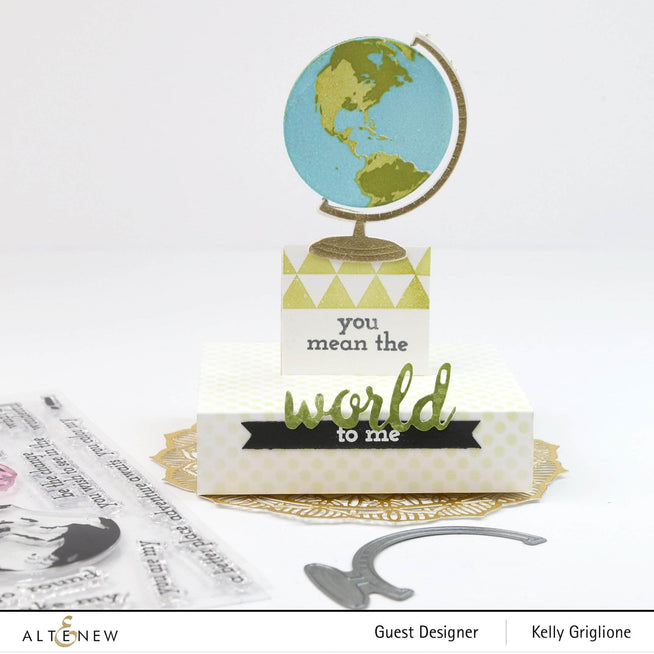 Part A-Glitz Art Craft Co.,LTD Dies Z - Big World Die Set