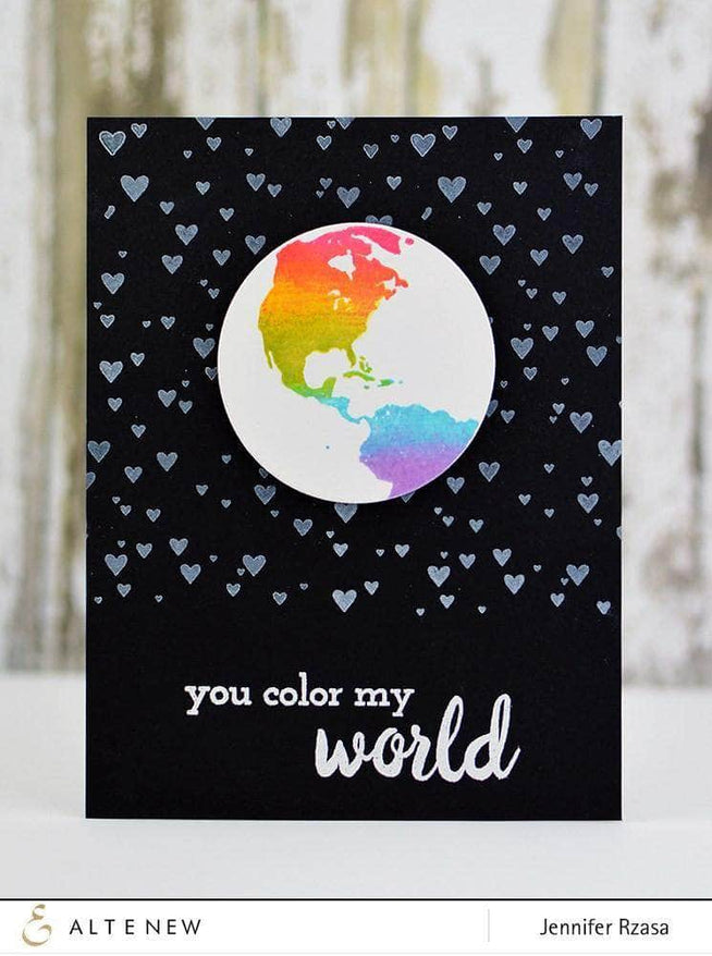 Part A-Glitz Art Craft Co.,LTD Dies Z - Big World Die Set