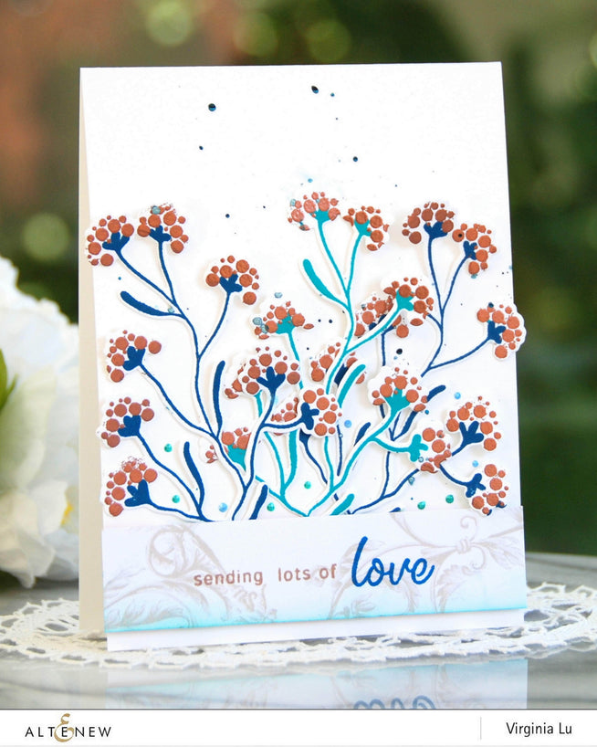 Part A-Glitz Art Craft Co.,LTD Dies Blooming Branches Die Set
