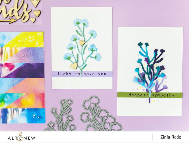 Part A-Glitz Art Craft Co.,LTD Dies Blooming Branches Die Set