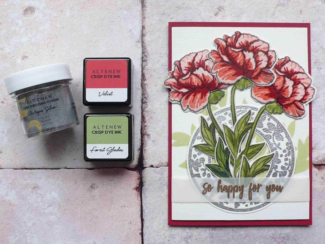 Part A-Glitz Art Craft Co.,LTD Dies Z - Botanical Silhouettes Die Set