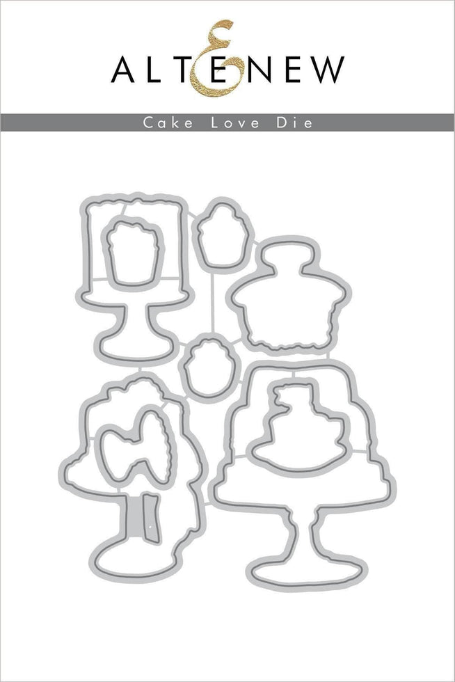 Part A-Glitz Art Craft Co.,LTD Dies Cake Love Die Set
