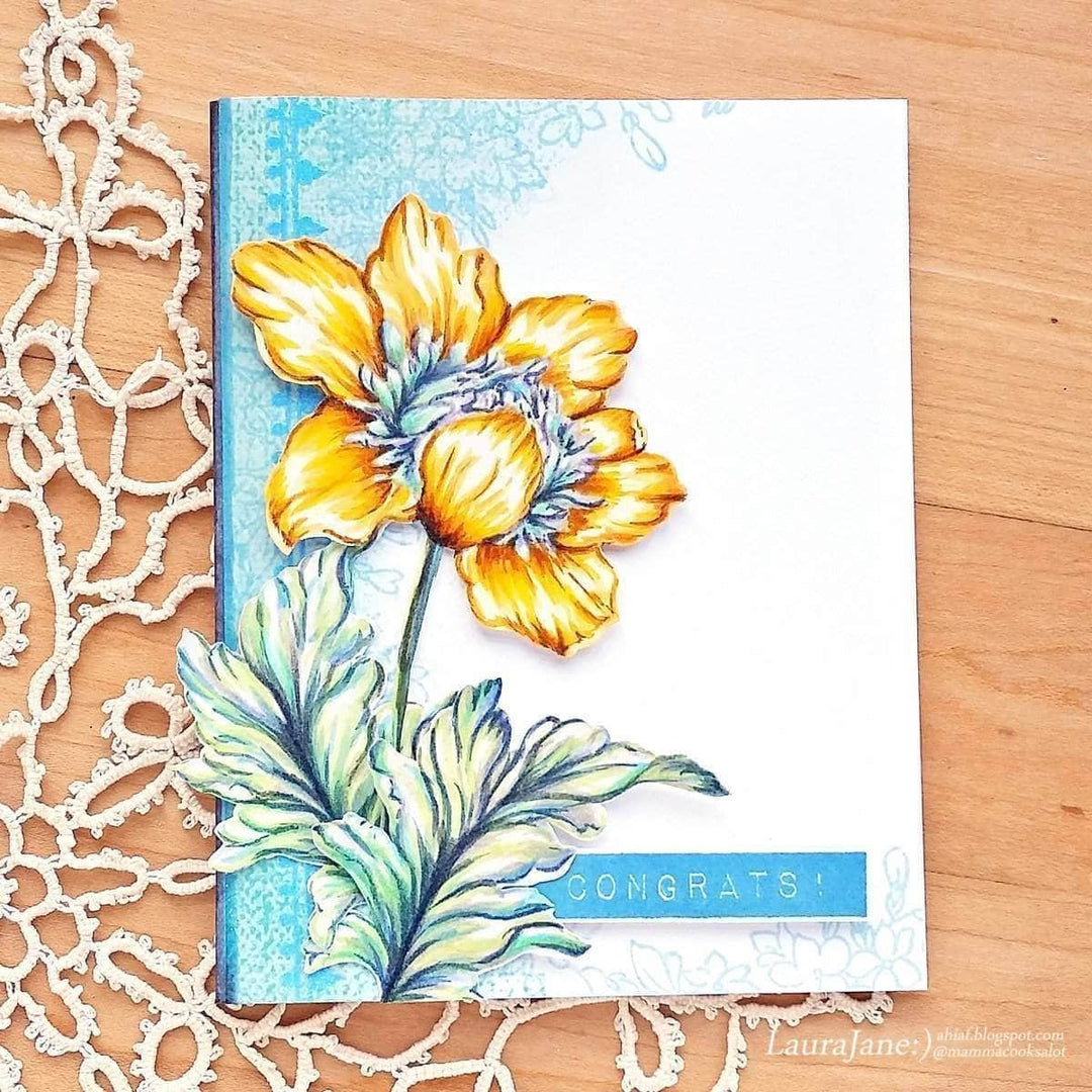 Part A-Glitz Art Craft Co.,LTD Dies Crown Bloom Die Set