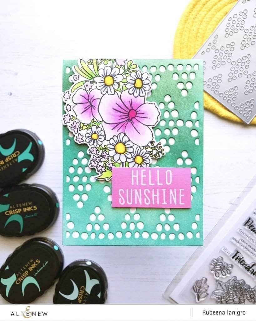 Part A-Glitz Art Craft Co.,LTD Dies Doodled Dots Cover Die