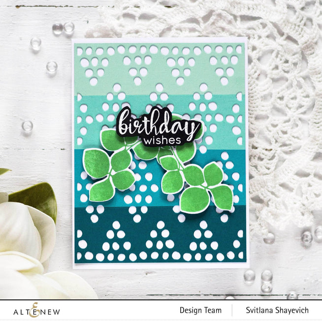 Part A-Glitz Art Craft Co.,LTD Dies Doodled Dots Cover Die