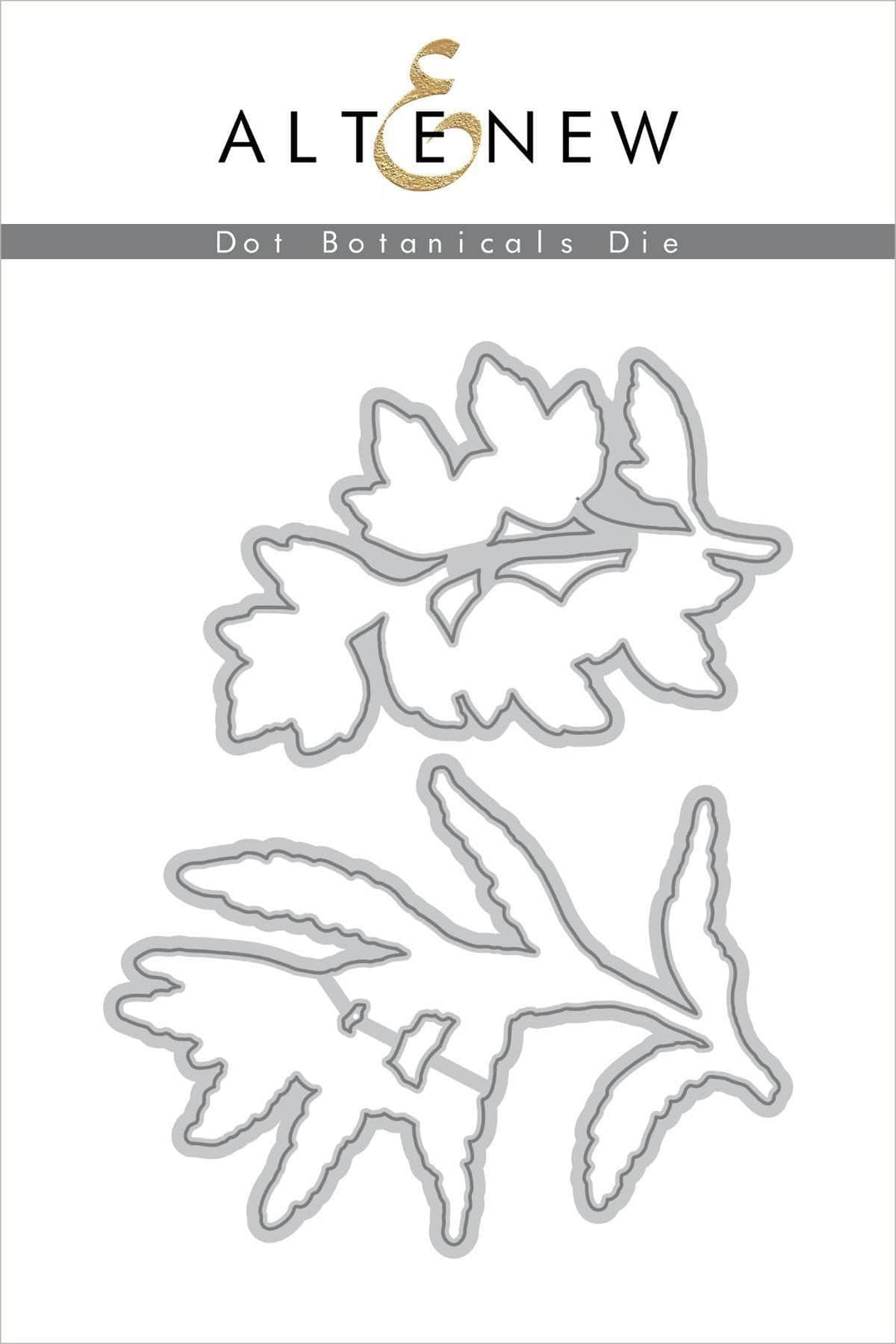 Part A-Glitz Art Craft Co.,LTD Dies Z - Dot Botanicals Die Set