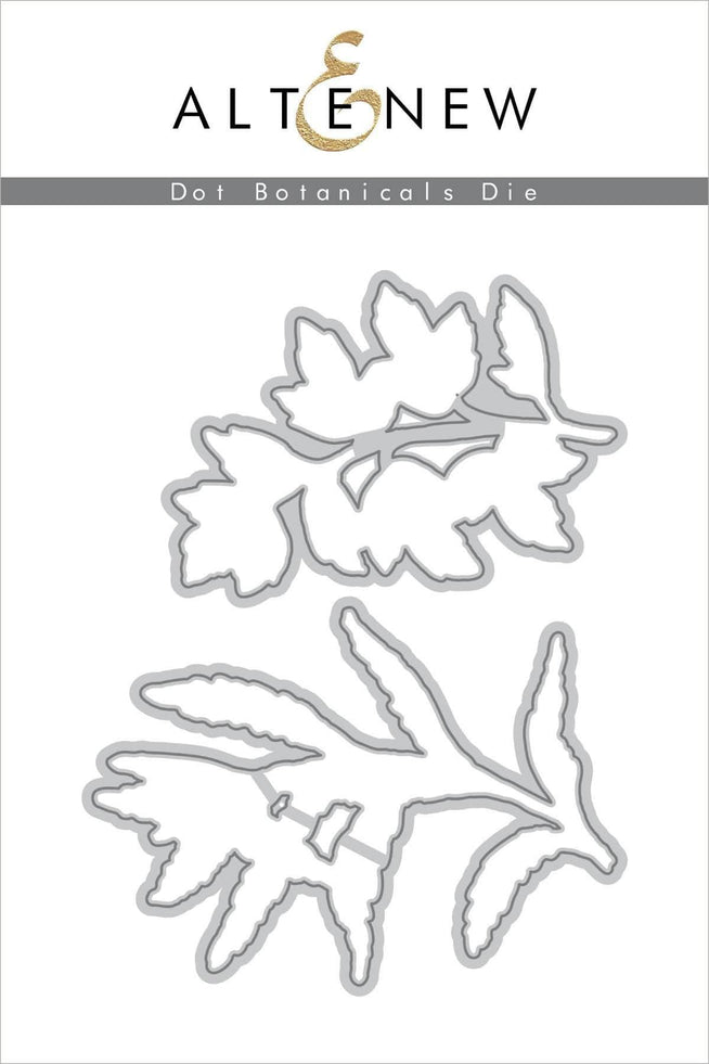 Part A-Glitz Art Craft Co.,LTD Dies Z - Dot Botanicals Die Set
