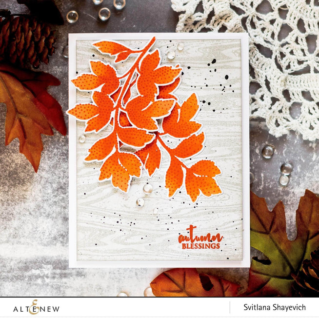 Part A-Glitz Art Craft Co.,LTD Dies Z - Dot Botanicals Die Set