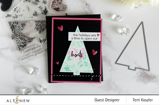 Part A-Glitz Art Craft Co.,LTD Dies Festive Foliage Die Set