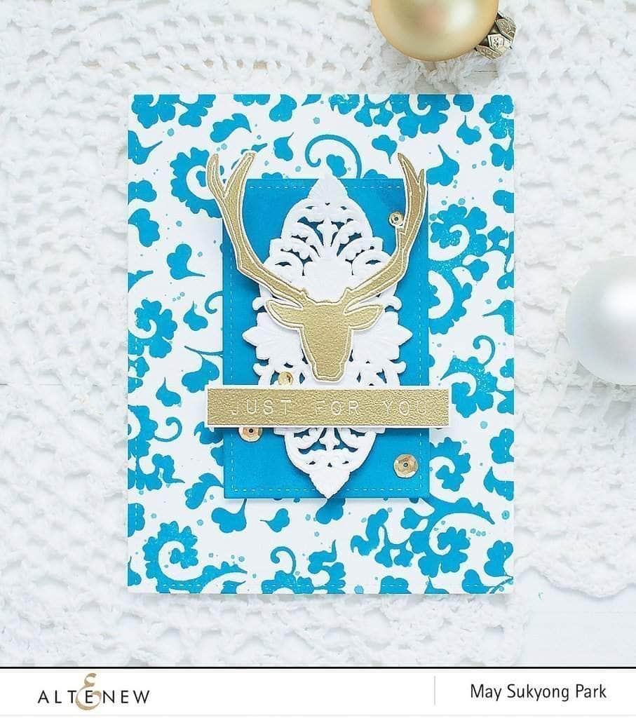 Part A-Glitz Art Craft Co.,LTD Dies Festive Silhouettes Die Set